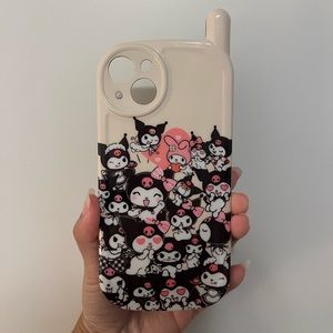 Kuromi collage iPhone case 🖤